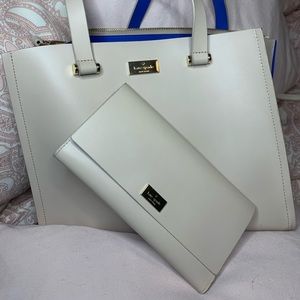 Kate Spade 2way purse/crossbody w/matching wallet